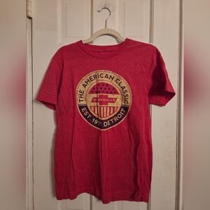 Chevrolet Red Short Sleeve Men's Tee